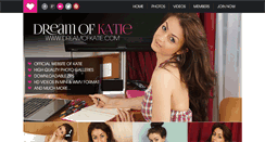 Desktop Screenshot of dreamofkatie.com